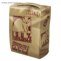 Наполнитель минеральный комкующийся No Name, 15 кг Наполнитель минеральный комкующийся No Name, 15 кг