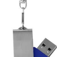 Флешка Double Twist 16 Гб синяя