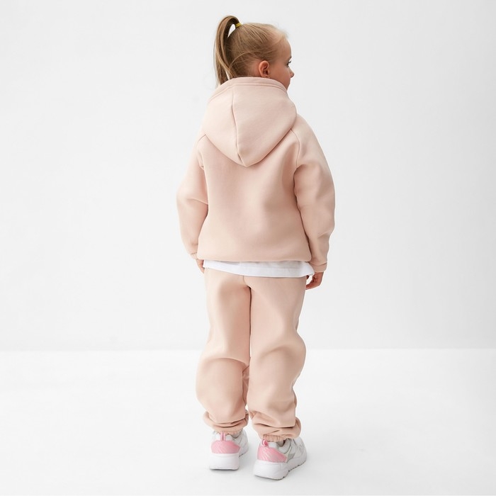 Толстовка (худи) для девочки MINAKU: CRUSH, цвет розовый, рост 158 см