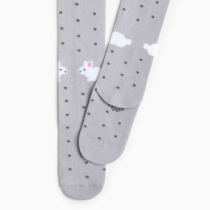 Колготки детские KAFTAN Колготки детские KAFTAN "Зайчик" 92-98 см, серый