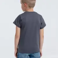 Футболка детская T-Bolka Kids, темно-серая (графит), 12 лет