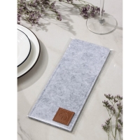 Конверт для столовых приборов Доляна «Грэй», 25×10 см, толщина 2 мм, цвет светло-серый Конверт для столовых приборов Доляна «Грэй», 25×10 см, толщина 2 мм, цвет светло-серый