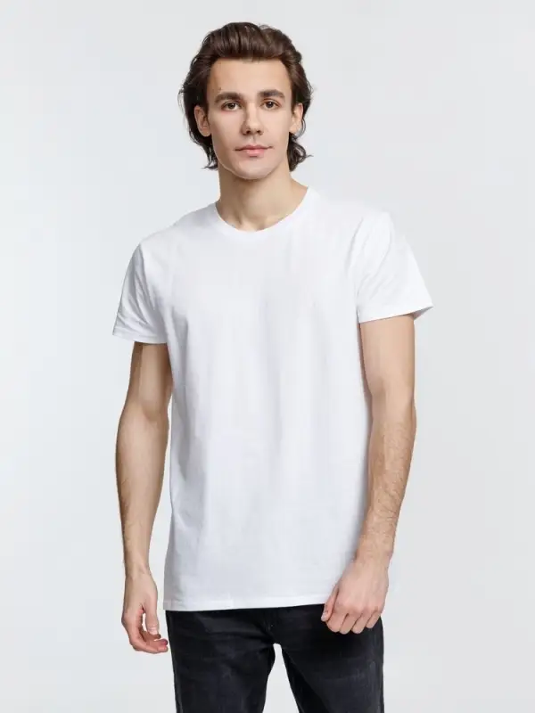 Футболка мужская Crusader Men, белая, размер XS