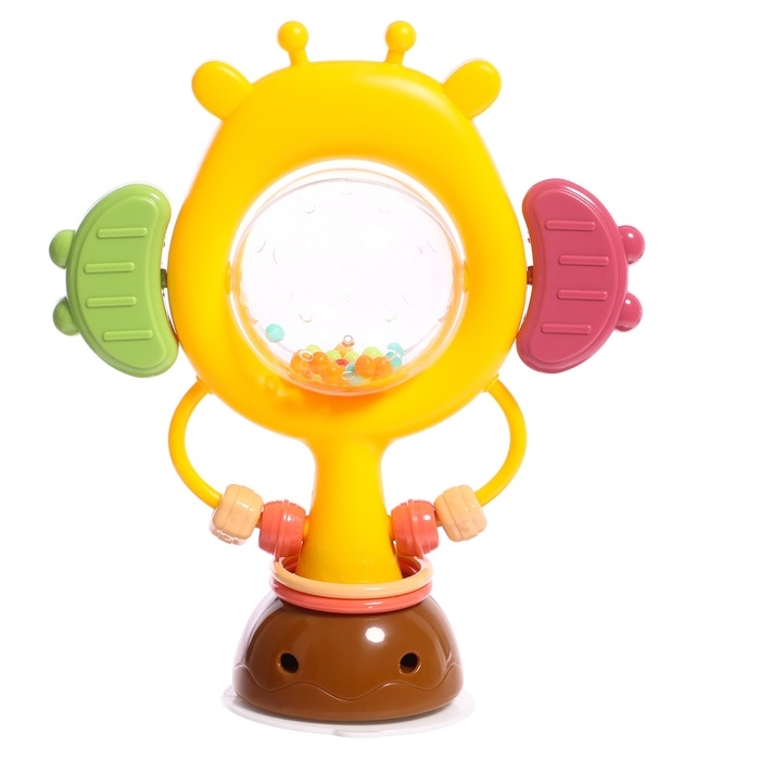 Погремушка &laquo;Жирафик&raquo;, на присоске