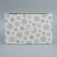 Коробка подарочная &laquo;Новогодняя&raquo;, 24 х 15.5 х 9.5 см, Новый год