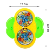 Рыбалка &laquo;Бабочка&raquo;: 18 рыбок, 2 удочки, заводная, МИКС