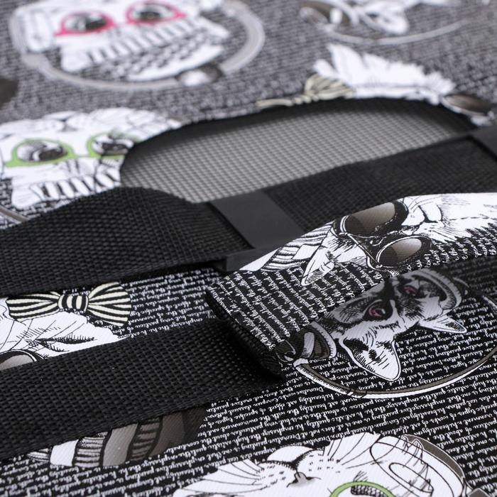 Сумка - переноска для животных Сумка - переноска для животных "Зимние коты", размер M, 40 х 21 х 27 см