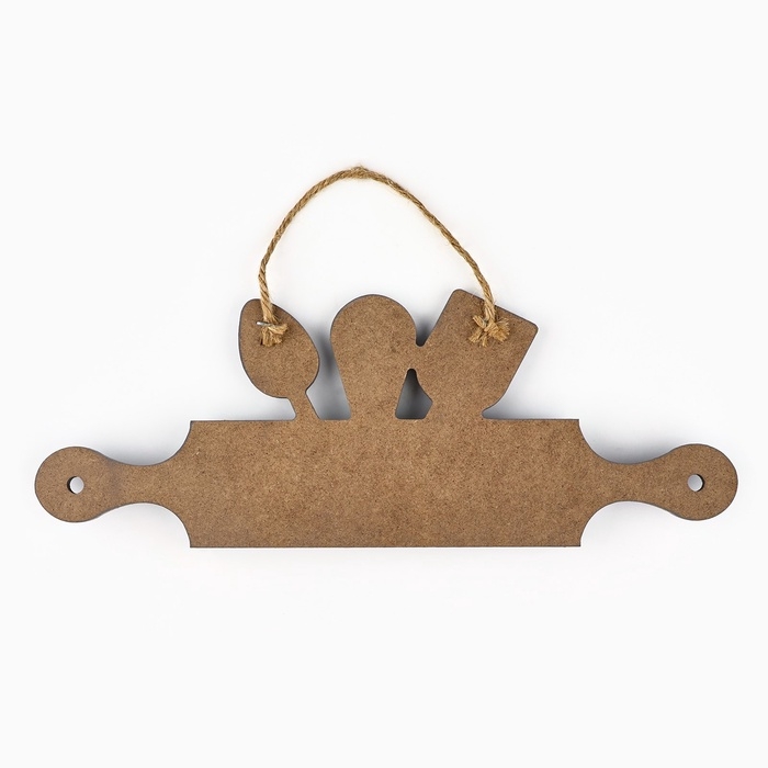 Крючки для кухни &laquo;Правила кухни&raquo;, цвет серый, 29,8 х 11 см