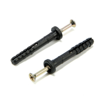 Дюбель-гвоздь "ТУНДРА", распорный, пластиковый, грибовидная манжета, 6x40 мм, 200 шт Дюбель-гвоздь "ТУНДРА", распорный, пластиковый, грибовидная манжета, 6x40 мм, 200 шт