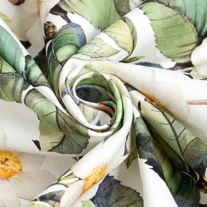 Скатерть Этель Сamellia 145х220 см, 100% хлопок, саржа 190 г/м2