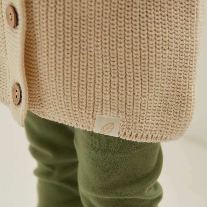 Кардиган вязаный с капюшоном SL Home, р.68-74 см, молочный Кардиган вязаный с капюшоном SL Home, р.68-74 см, молочный