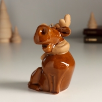 Сувенир керамика "Лось-красавец" 5,8х7,3х11 см Сувенир керамика "Лось-красавец" 5,8х7,3х11 см