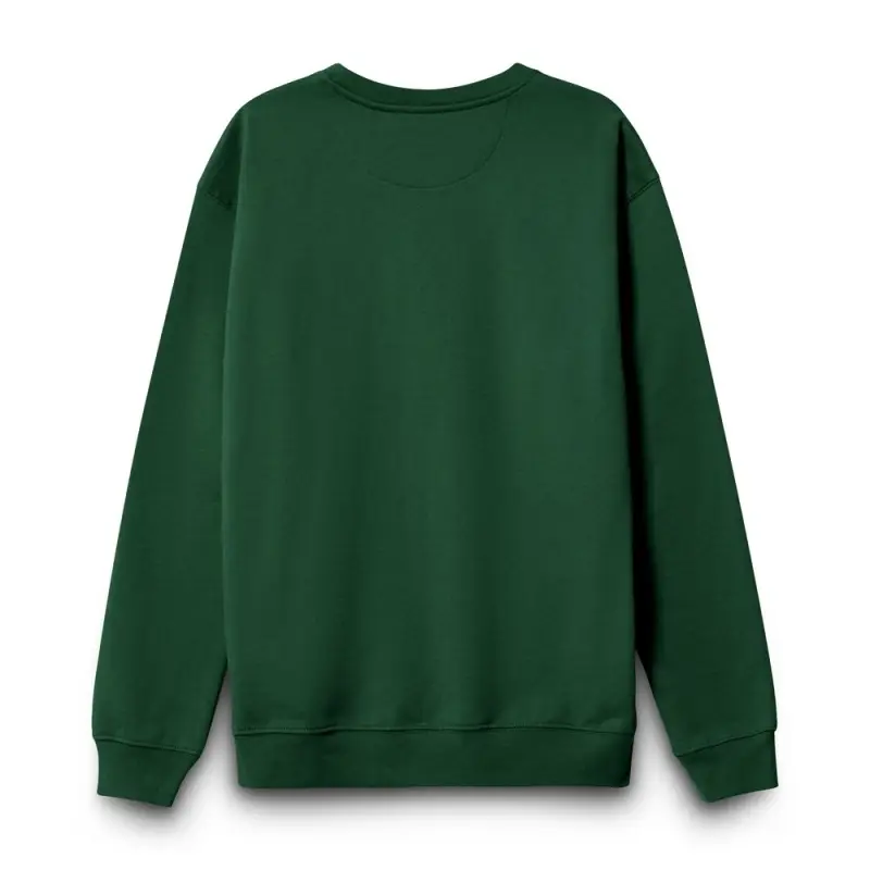 Свитшот унисекс Columbia, темно-зеленый, размер XS