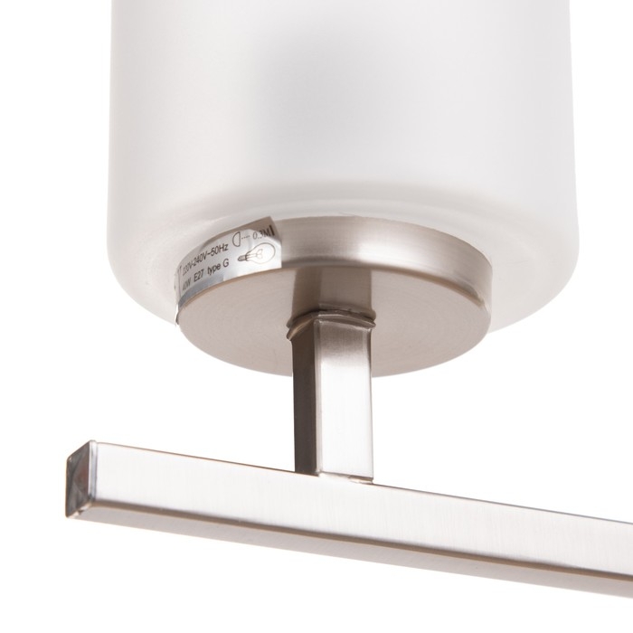 Люстра Люстра "Эмма" 3х40Вт Е27 Сатин 40х40х75(40)см