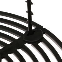 Защитная решётка для комнатных растений, от кошек, d = 19,5 см, пластик