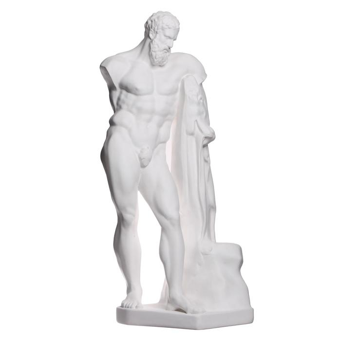 Гипсовая фигура Статуя Геракла, 27,5 х 27,5 х 74 см