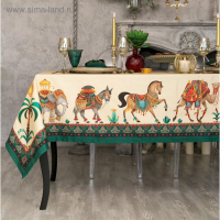 Набор столовый Этель &laquo;Нью-Дели&raquo;, скатерть 110х145+/-3см, салф. 40х40 см-4шт, 100% хлопок