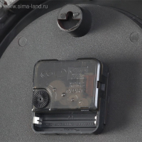 Часы настенные, серия: Море, "Штурвал", плавный ход, d-35 см, коричневая патина Часы настенные, серия: Море, "Штурвал", плавный ход, d-35 см, коричневая патина