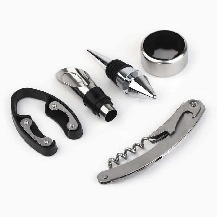 Подарочный набор для вина новогодний &laquo;Для истинных ценителей&raquo; на Новый год, 32,5 х 7 см