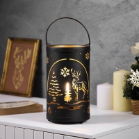 Фигура световая "Лесная поляна", 12.3x21 см, 1 LED. АААх3 (не в компл.), свечение тёплое белое