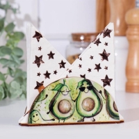 Салфетница "Авокадо", 13,5&times;3,1&times;6 см