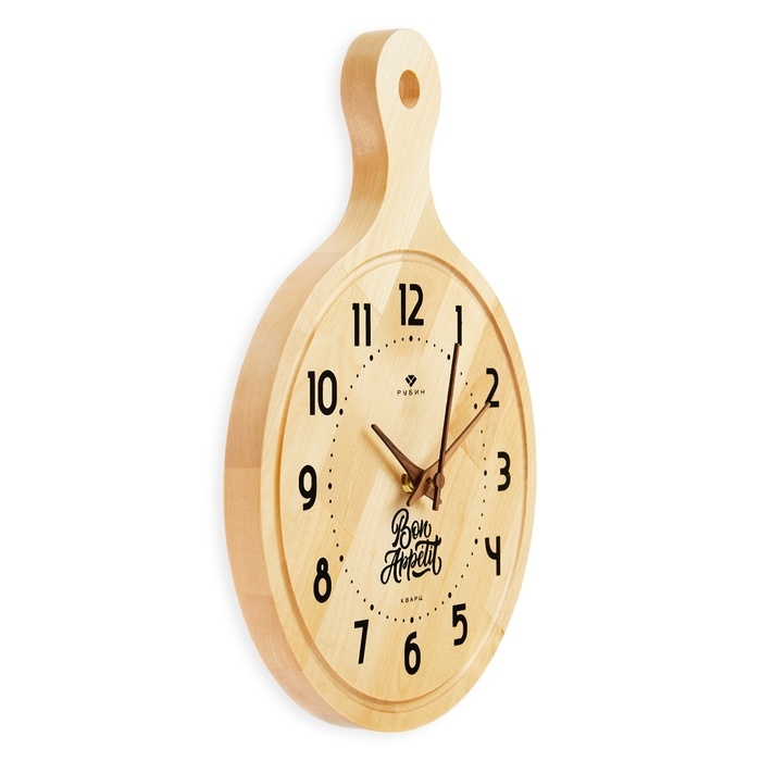 Часы настенные, для кухни Часы настенные, для кухни "Разделочная доска Bon Appetit ", бесшумные, 24.5 х 35 см