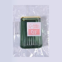 Органайзер - подставка для хранения маникюрных/косметических принадлежностей «GREEN», 11 × 8,2 × 8,2 см, цвет полупрозрачный/зелёный/золотистый Органайзер - подставка для хранения маникюрных/косметических принадлежностей «GREEN», 11 × 8,2 × 8,2 см, цвет полупрозрачный/зелёный/золотистый