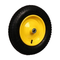 Колесо пневматическое, из полиуретана, d = 365 мм, ступица: диаметр 16 мм, длина 80 мм Колесо пневматическое, из полиуретана, d = 365 мм, ступица: диаметр 16 мм, длина 80 мм