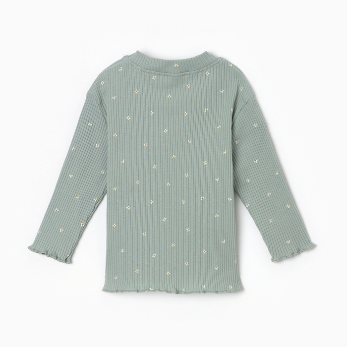 Футболка с дл. рукавом Крошка Я Olives, р. 68-74, оливковый Футболка с дл. рукавом Крошка Я Olives, р. 68-74, оливковый