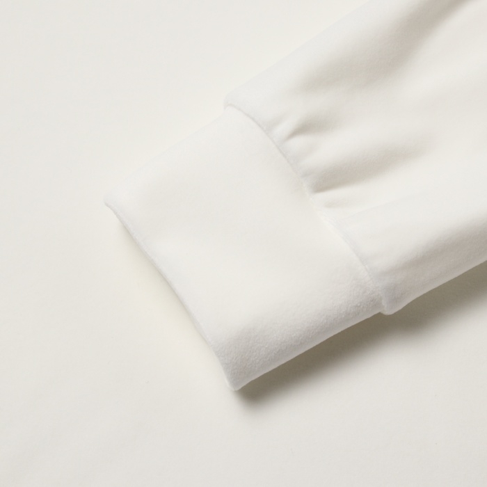 Костюм детский (свитшот, леггинсы) KAFTAN Plushy р.30 (98-104), белый