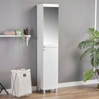 Пенал для ванной комнаты зеркальный, 36 х 36 х 195 см Пенал для ванной комнаты зеркальный, 36 х 36 х 195 см