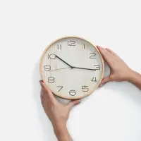 Часы Vintage, бежевые