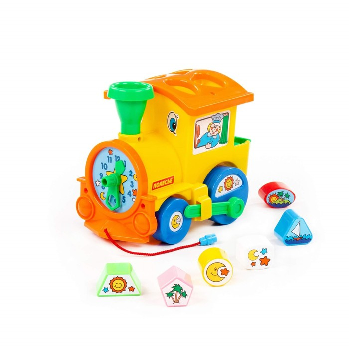 Игрушка-сортер &laquo;Занимательный паровоз&raquo;