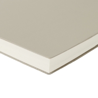 Ежедневник недатированный А5, 128 листов GRAND, интегральная обложка из искусственной кожи, ляссе, кремовый блок 70 г/м2, серый