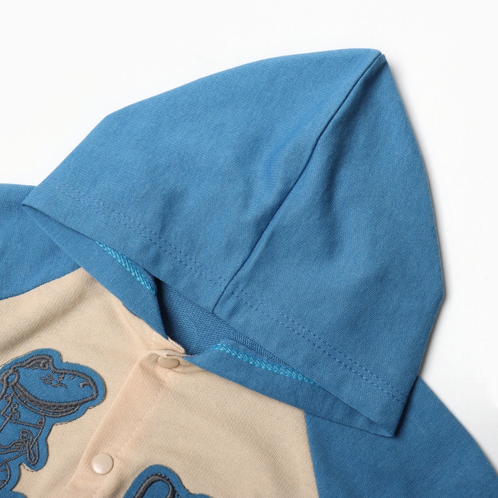 Комплект детский, цвет синий, рост 80 см