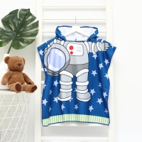 Полотенце-пончо детское LoveLife "Космонавт" 60х120 см, 100% пэ, 230 г/м2 Полотенце-пончо детское LoveLife "Космонавт" 60х120 см, 100% пэ, 230 г/м2