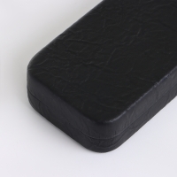 Футляр для очков на хлопушке, длина 15 см, цвет чёрный