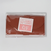 Набор маникюрный &laquo;Люси&raquo;, 10 предметов, кожзам-чехол, цвет коричневый