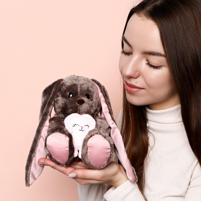 Мягкая игрушка &laquo;Li с зайцем&raquo;, заяц, 25 см