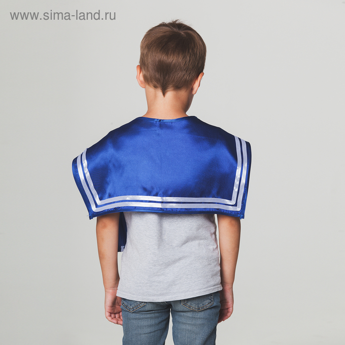 Морской воротник «Гюйс», цвет синий, оттенок МИКС Морской воротник «Гюйс», цвет синий, оттенок МИКС