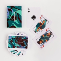 Карты игральные бумажные, 54 шт, 300 гр/м2, 8.7 х 5.7 см Карты игральные бумажные, 54 шт, 300 гр/м2, 8.7 х 5.7 см