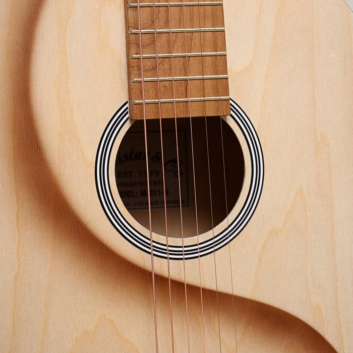 Акустическая гитара Акустическая гитара "Амистар н-311" 6 струнная , менз.650мм , художественная тони, темная