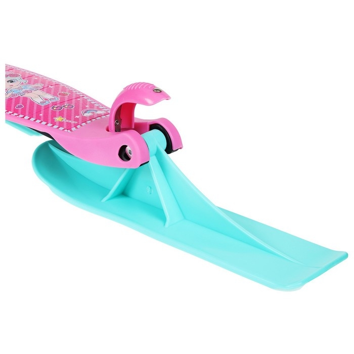 Самокат-снегокат 2 в 1 GRAFFITI «Девочка» Самокат-снегокат 2 в 1 GRAFFITI «Девочка»