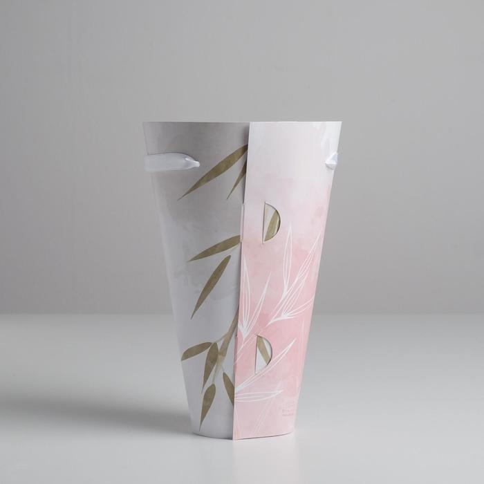 Переноска круглая на лентах &laquo;You are beautiful&raquo;, 15 &times; 23.3 &times; 7.5 см, &Oslash; 15 см