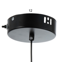 Светильник BayerLux "Дзета" LED 24Вт 3000-6000К черный 18,5х18,5х9 см Светильник BayerLux "Дзета" LED 24Вт 3000-6000К черный 18,5х18,5х9 см