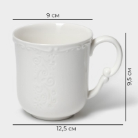 Кружка фарфоровая Magistro Kingdom, 350 мл Кружка фарфоровая Magistro Kingdom, 350 мл