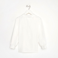 Рубашка детская KAFTAN, размер 32 (110-116 см), цвет белый