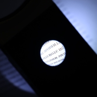 Лупа складная с подсветкой, линза 50*80мм Лупа складная с подсветкой, линза 50*80мм