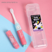 Зубная щётка детская электрическая &laquo;Вжух&raquo;, LP-004, 19,2 х 5,5 см.