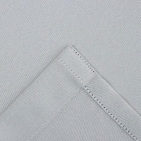 Штора портьерная Этель 250*265 см, цв.светло-серый, блэкаут, пл. 240 г/м2